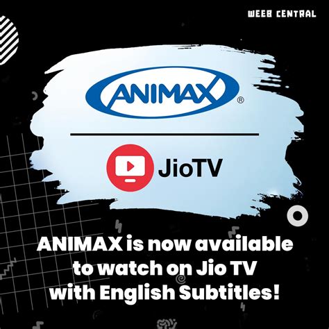 is Animax on Jio tv